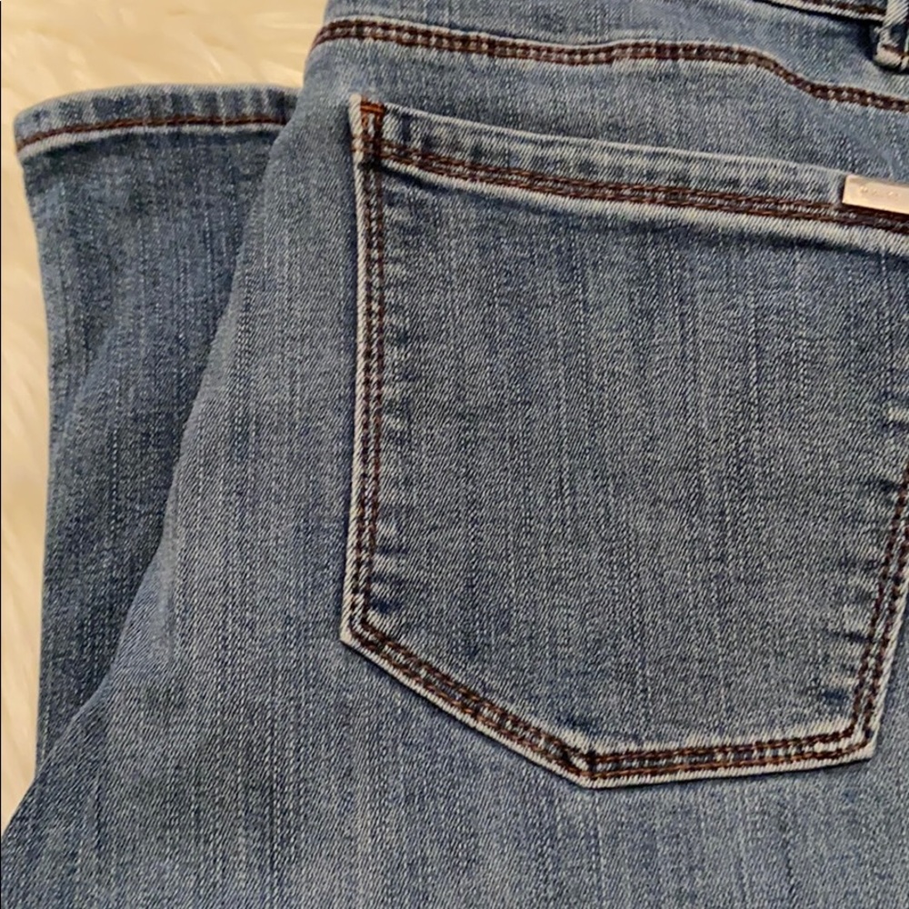 WHBM Mid Rise Boot Cut Light Wash Stretch Jeans - Picture 12 of 12